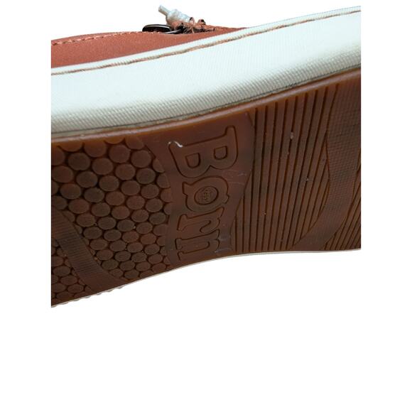 Born Paloma Brown Leather Zip-Up Laced Sneakers Shoes Size Womens 6.5 Comfort - Picture 11 of 11